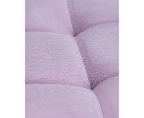 Стул обеденный DOBRIN ALEX, белые ножки, фиолетовый велюр (V108-49), Вариант: белые ножки, фиолетовый велюр (V108-49), изображение 12 | Интернет магазин мебели и декора LifeDekor