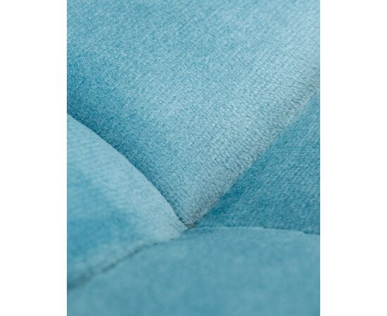 Стул обеденный DOBRIN ALEX SQUARE, белые ножки, морской волны велюр (V108-57), Вариант: белые ножки, морской волны велюр (V108-57), изображение 9 | Интернет магазин мебели и декора LifeDekor