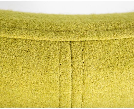 Кресло дизайнерское DOBRIN EGG, светло-зеленая ткань AF3, Вариант: светло-зеленая ткань AF3, изображение 11 | Интернет магазин мебели и декора LifeDekor