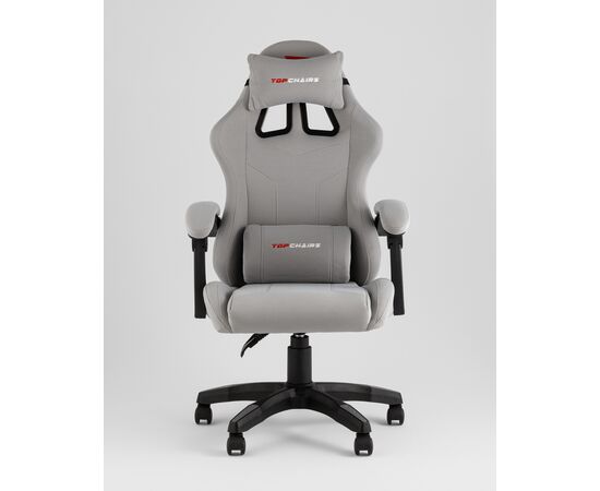 Кресло спортивное TopChairs Druid серый ткань, изображение 5 | Интернет магазин мебели и декора LifeDekor