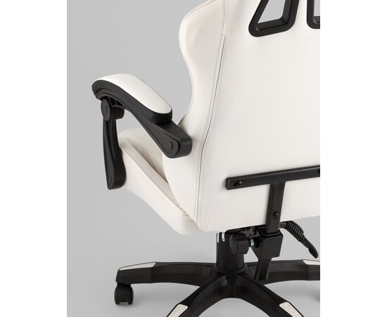 Кресло спортивное TopChairs Phantom бело-черный, изображение 8 | Интернет магазин мебели и декора LifeDekor