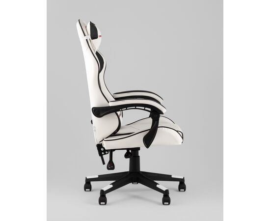 Кресло спортивное TopChairs Shadow бело-черный, изображение 23 | Интернет магазин мебели и декора LifeDekor