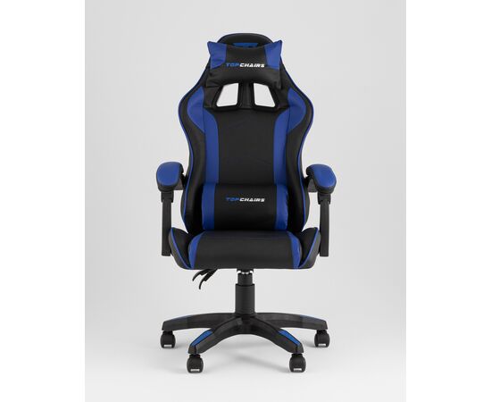 Кресло спортивное TopChairs Shadow черно-синий, изображение 5 | Интернет магазин мебели и декора LifeDekor