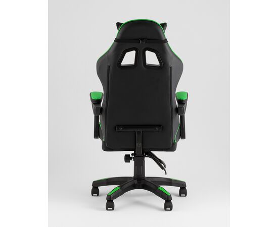 Кресло спортивное TopChairs Shadow черно-зеленый, изображение 7 | Интернет магазин мебели и декора LifeDekor