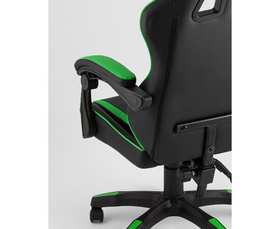 Кресло спортивное TopChairs Shadow черно-зеленый, изображение 9 | Интернет магазин мебели и декора LifeDekor