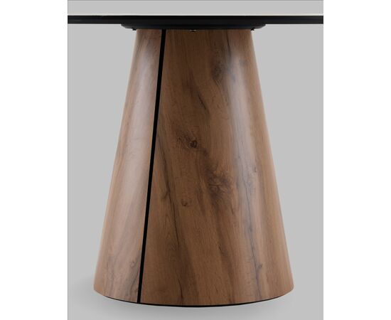 Стол круглый Стивенсон D120 столешница HPL дуб вотан, изображение 6 | Интернет магазин мебели и декора LifeDekor