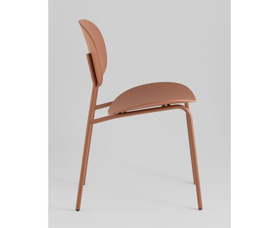 Стул Edie пластик коричневый NP, изображение 22 | Интернет магазин мебели и декора LifeDekor