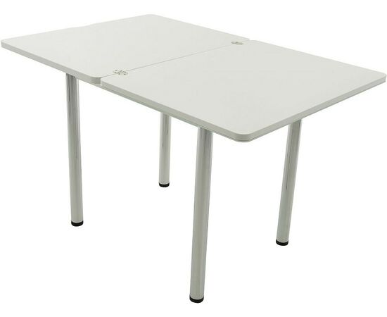 Стол «Бари» стекло, белый, изображение 4 | Интернет магазин мебели и декора LifeDekor