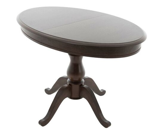 Стол «Фабрицио» эллипс 110x75, орех темный, изображение 2 | Интернет магазин мебели и декора LifeDekor