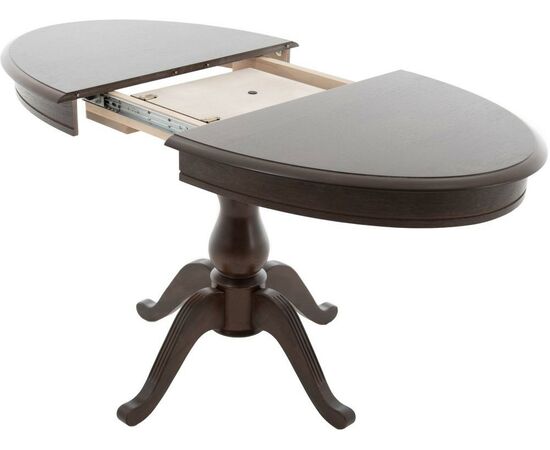 Стол «Фабрицио» эллипс 110x75, орех темный, изображение 3 | Интернет магазин мебели и декора LifeDekor