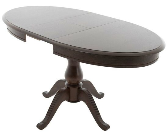 Стол «Фабрицио» эллипс 110x75, орех темный, изображение 4 | Интернет магазин мебели и декора LifeDekor