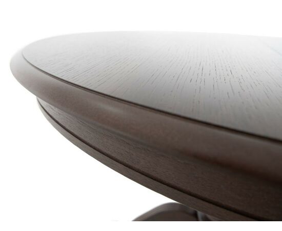 Стол «Фабрицио» эллипс 110x75, орех темный, изображение 8 | Интернет магазин мебели и декора LifeDekor