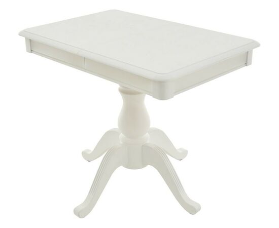 Стол «Фабрицио-1» мини 90x60, эмаль белая, изображение 2 | Интернет магазин мебели и декора LifeDekor