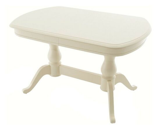 Стол «Фабрицио-2м» (мыло) 120x80, слоновая кость, изображение 2 | Интернет магазин мебели и декора LifeDekor
