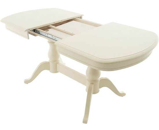 Стол «Фабрицио-2м» (мыло) 120x80, слоновая кость, изображение 3 | Интернет магазин мебели и декора LifeDekor