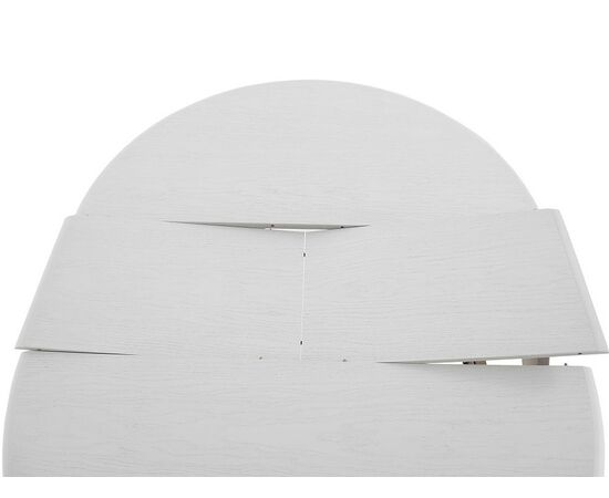 Стол «Кабриоль» круг (D 105), эмаль белая, изображение 3 | Интернет магазин мебели и декора LifeDekor