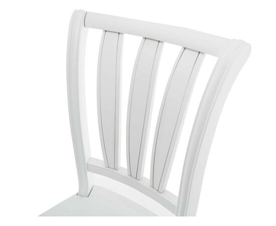 Стул «Кабриоль» жесткий, эмаль белая, изображение 6 | Интернет магазин мебели и декора LifeDekor