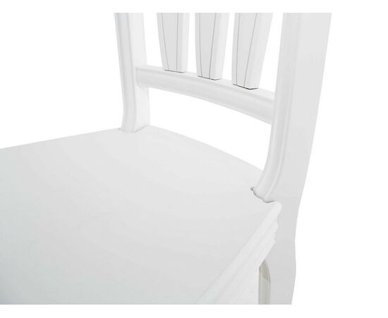 Стул «Кабриоль» жесткий, эмаль белая, изображение 7 | Интернет магазин мебели и декора LifeDekor