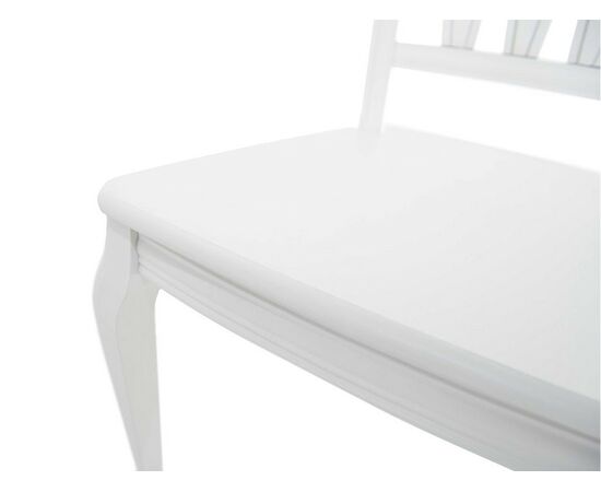 Стул «Кабриоль» жесткий, эмаль белая, изображение 8 | Интернет магазин мебели и декора LifeDekor