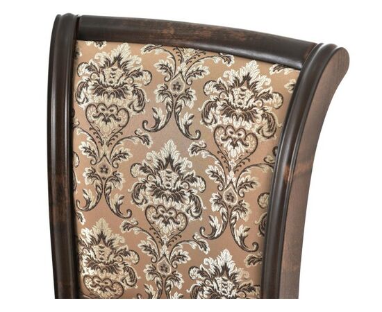 Стул «Кабриоль», Андрис вензель 37-1, орех темный, изображение 5 | Интернет магазин мебели и декора LifeDekor