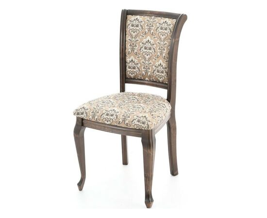 Стул «Кабриоль», Андрис вензель 37-1, орех темный, изображение 2 | Интернет магазин мебели и декора LifeDekor