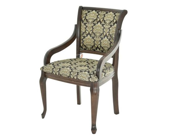 Стул Катарина, Андрис Вензель 101-2, Орех темный, изображение 2 | Интернет магазин мебели и декора LifeDekor