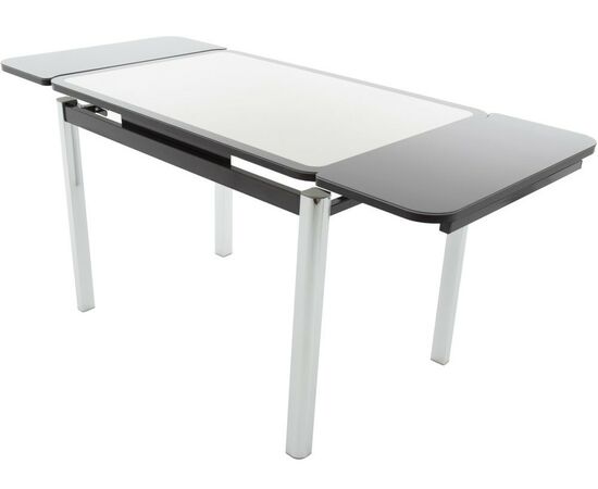 Стол «Пекин» кожа Мозаика 19406, коричневый, изображение 4 | Интернет магазин мебели и декора LifeDekor