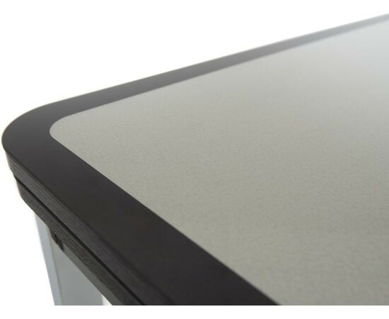 Стол «Пекин» кожа Мозаика 19406, коричневый, изображение 5 | Интернет магазин мебели и декора LifeDekor