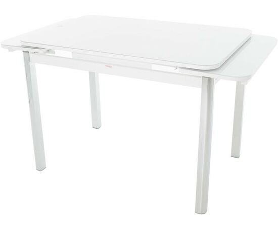 Стол «Пекин» стекло, белый, изображение 3 | Интернет магазин мебели и декора LifeDekor