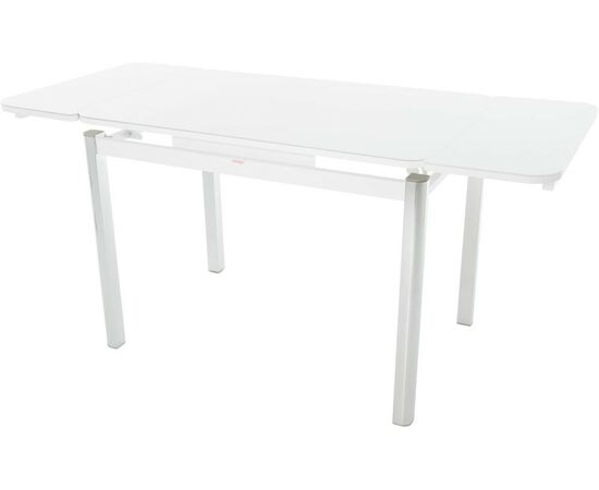 Стол «Пекин» стекло, белый, изображение 4 | Интернет магазин мебели и декора LifeDekor