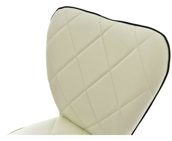 Стул «Риоха» Батлер 08/Нитро блэк, каркас белый, изображение 6 | Интернет магазин мебели и декора LifeDekor