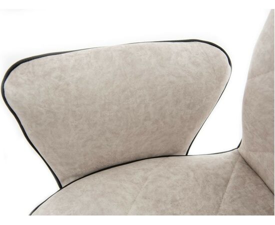 Стул «Риоха» с подлокотниками Лама 01, каркас хром, изображение 6 | Интернет магазин мебели и декора LifeDekor