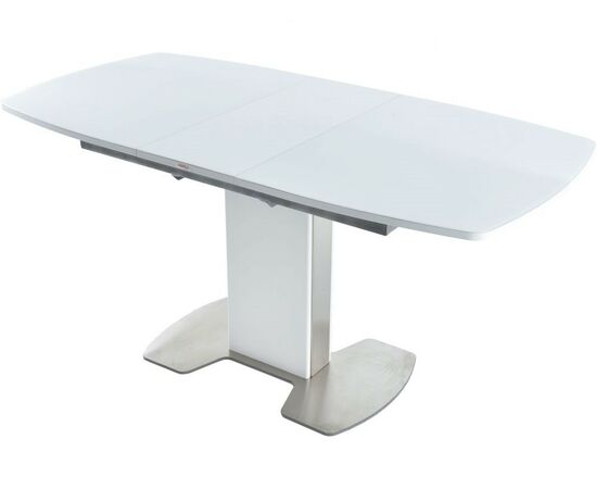 Стол «Санторини» стекло OPTI, белый, изображение 4 | Интернет магазин мебели и декора LifeDekor