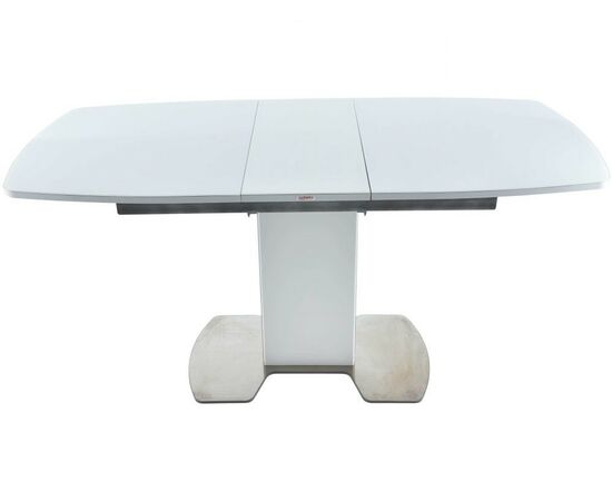 Стол «Санторини» стекло OPTI, белый, изображение 5 | Интернет магазин мебели и декора LifeDekor
