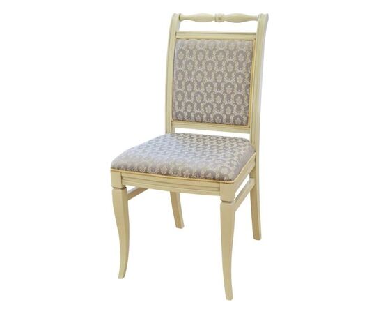 Стул «Сибарит-1», ткань Стефани 149-2, слоновая кость+золото, изображение 2 | Интернет магазин мебели и декора LifeDekor