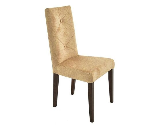 Стул «Помпей» ромб, Лама 02, орех темный, изображение 4 | Интернет магазин мебели и декора LifeDekor