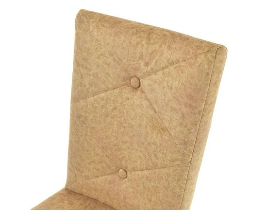 Стул «Помпей» ромб, Лама 02, орех темный, изображение 7 | Интернет магазин мебели и декора LifeDekor