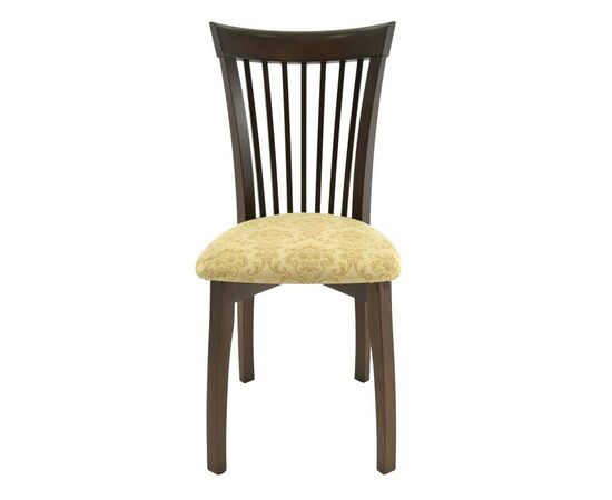 Стул «Тулон», Андрис вензель 160 беж, орех темный, изображение 3 | Интернет магазин мебели и декора LifeDekor