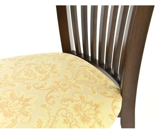 Стул «Тулон», Андрис вензель 160 беж, орех темный, изображение 7 | Интернет магазин мебели и декора LifeDekor