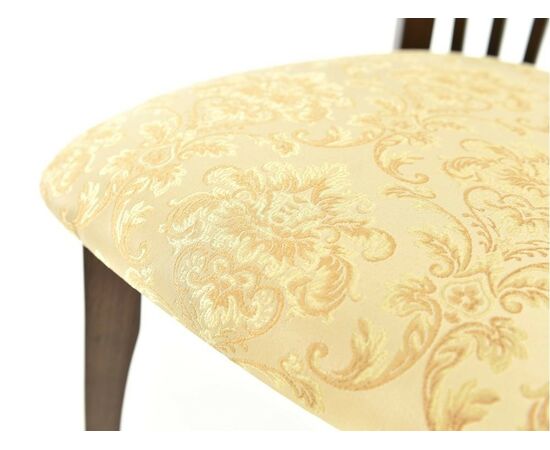 Стул «Тулон», Андрис вензель 160 беж, орех темный, изображение 8 | Интернет магазин мебели и декора LifeDekor