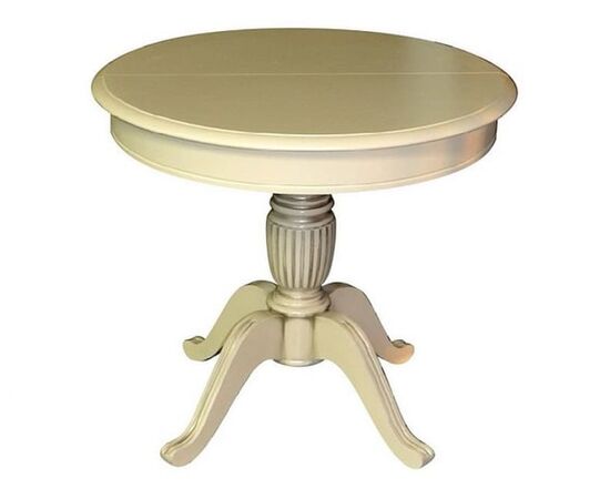 Стол «Леонардо-1» (D1000), слоновая кость | Интернет магазин мебели и декора LifeDekor