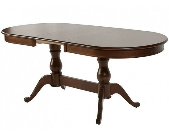 Стол «Фабрицио-2» овал 120x90, орех темный | Интернет магазин мебели и декора LifeDekor