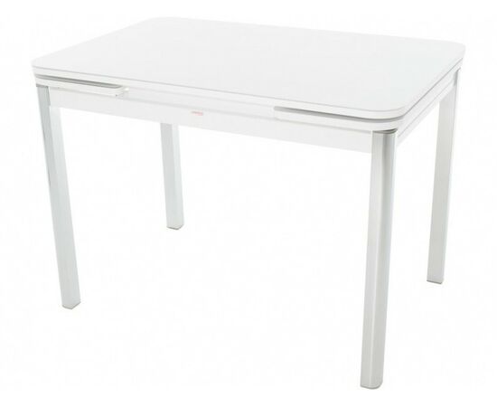 Стол «Пекин» стекло, белый | Интернет магазин мебели и декора LifeDekor