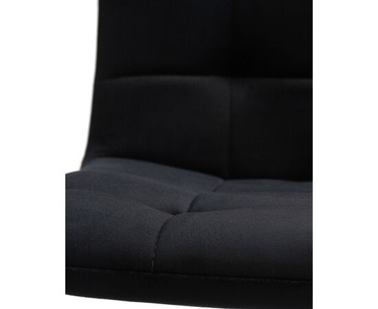 Набор 4 шт Стул обеденный DOBRIN CHILLY, Черный Holland 75, основание черное, Вариант: Черный Holland 75, основание черное, изображение 11 | Интернет магазин мебели и декора LifeDekor