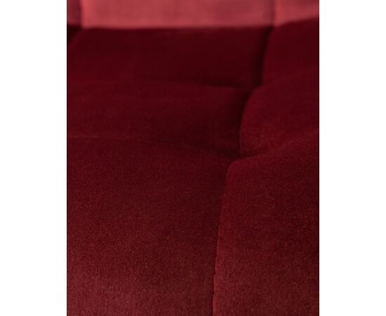 Стул обеденный DOBRIN CHILLY, Бордовый Holland 47, основание черный, изображение 10 | Интернет магазин мебели и декора LifeDekor