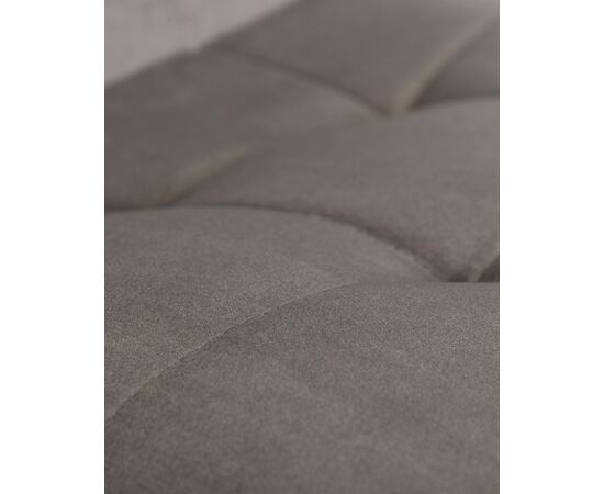 Набор 4 шт Стул обеденный DOBRIN CHILLY, Темно-серый Holland 18, основание черное, Вариант: Темно-серый Holland 18, основание черное, изображение 10 | Интернет магазин мебели и декора LifeDekor