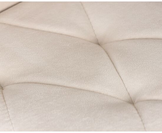 Стул обеденный DOBRIN CHILLY ROMBO, Бежевый Simple 44, основание черный, Вариант: Бежевый Simple 44, основание черный, изображение 7 | Интернет магазин мебели и декора LifeDekor