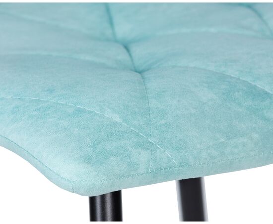 Стул обеденный DOBRIN CHILLY ROMBO, Тиффани Simple 51, основание черное, Вариант: Тиффани Simple 51, основание черное, изображение 7 | Интернет магазин мебели и декора LifeDekor