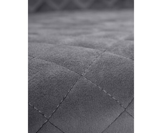 Набор 2 шт Стул обеденный DOBRIN RICHARD, черные матовые ножки, темно-серый велюр (V108-91), Вариант: черные матовые ножки, темно-серый велюр (V108-91), изображение 9 | Интернет магазин мебели и декора LifeDekor