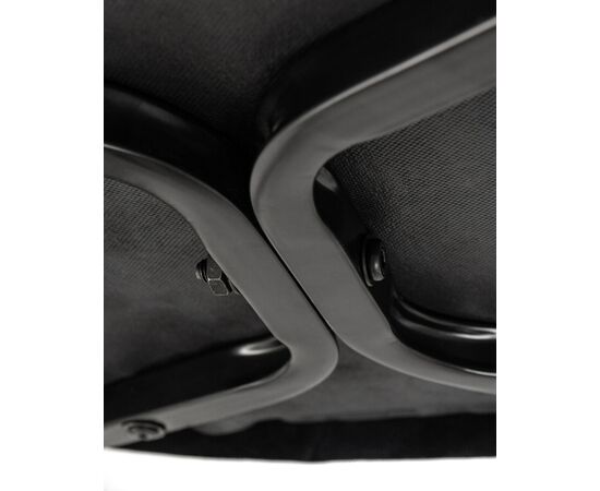 Стул полубарный DOBRIN CHRISTIAN'65, черные ножки, черный велюр (V108-77), Вариант: черные ножки, черный велюр (V108-77), изображение 9 | Интернет магазин мебели и декора LifeDekor